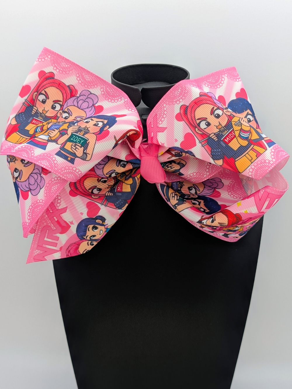 XL Kpop Demon Hunters Huntrix Hairbow